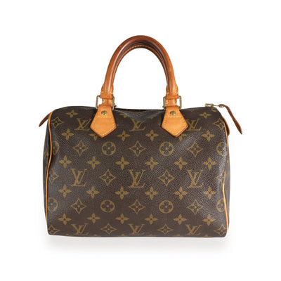 Louis Vuitton Monogram Canvas Speedy 25