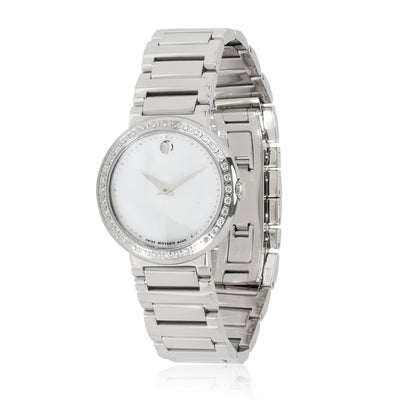 Movado Concerto 23.3.14.1117 S Womens Watch in  Stainless Steel