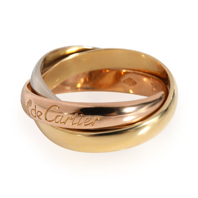 Cartier Trinity Ring in 18K 3 Tone Gold