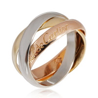 Cartier Trinity Ring in 18K 3 Tone Gold