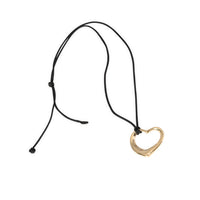 Tiffany & Co. Elsa Peretti Open Heart  Pendant in 18K Yellow Gold