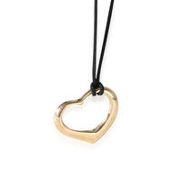 Tiffany & Co. Elsa Peretti Open Heart  Pendant in 18K Yellow Gold