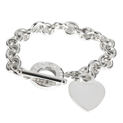 Tiffany & Co. Heart Tag Toggle Bracelet in Sterling Silver