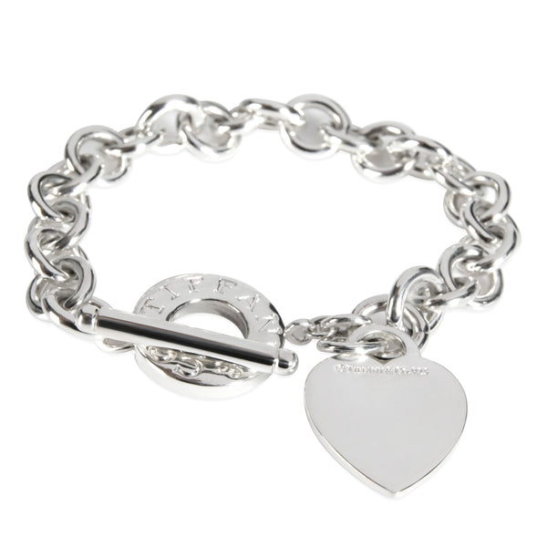Tiffany & Co. Heart Tag Toggle Bracelet in Sterling Silver