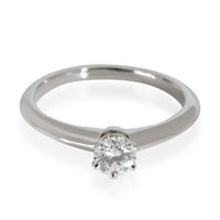 Tiffany & Co. Diamond Engagement Ring in Platinum Platinum G VS1 0.28 CTW