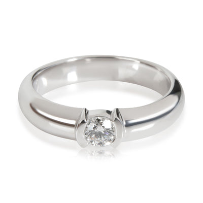 Tiffany & Co. Etoile Diamond Engagement Ring in Platinum G VS1 0.2 CTW