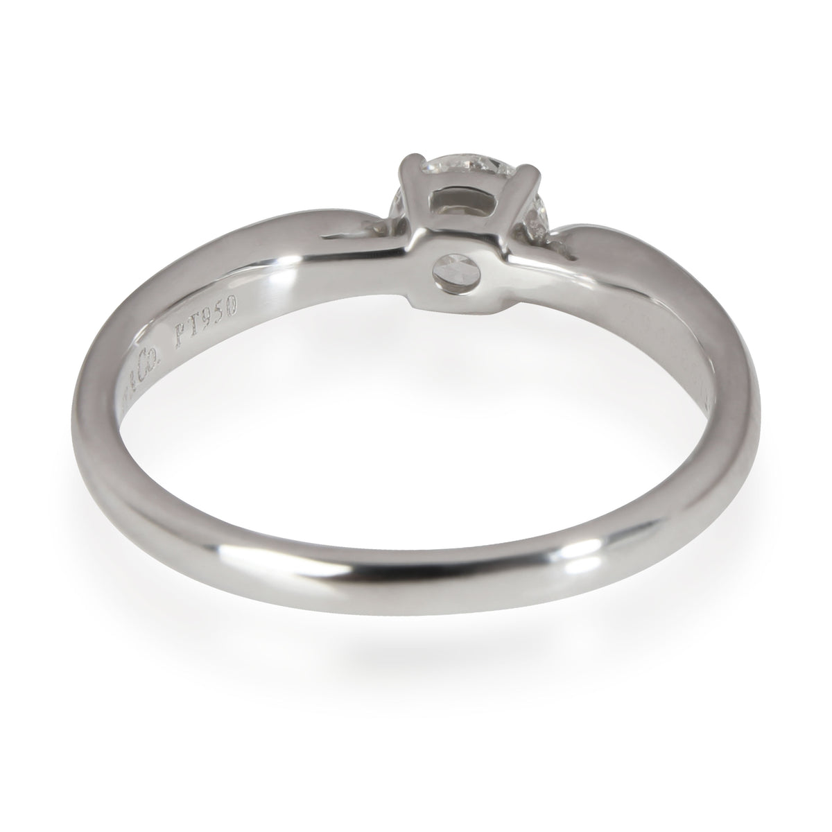 Tiffany & Co. Harmony Diamond Engagement Ring in Platinum I VS1 0.36 CTW