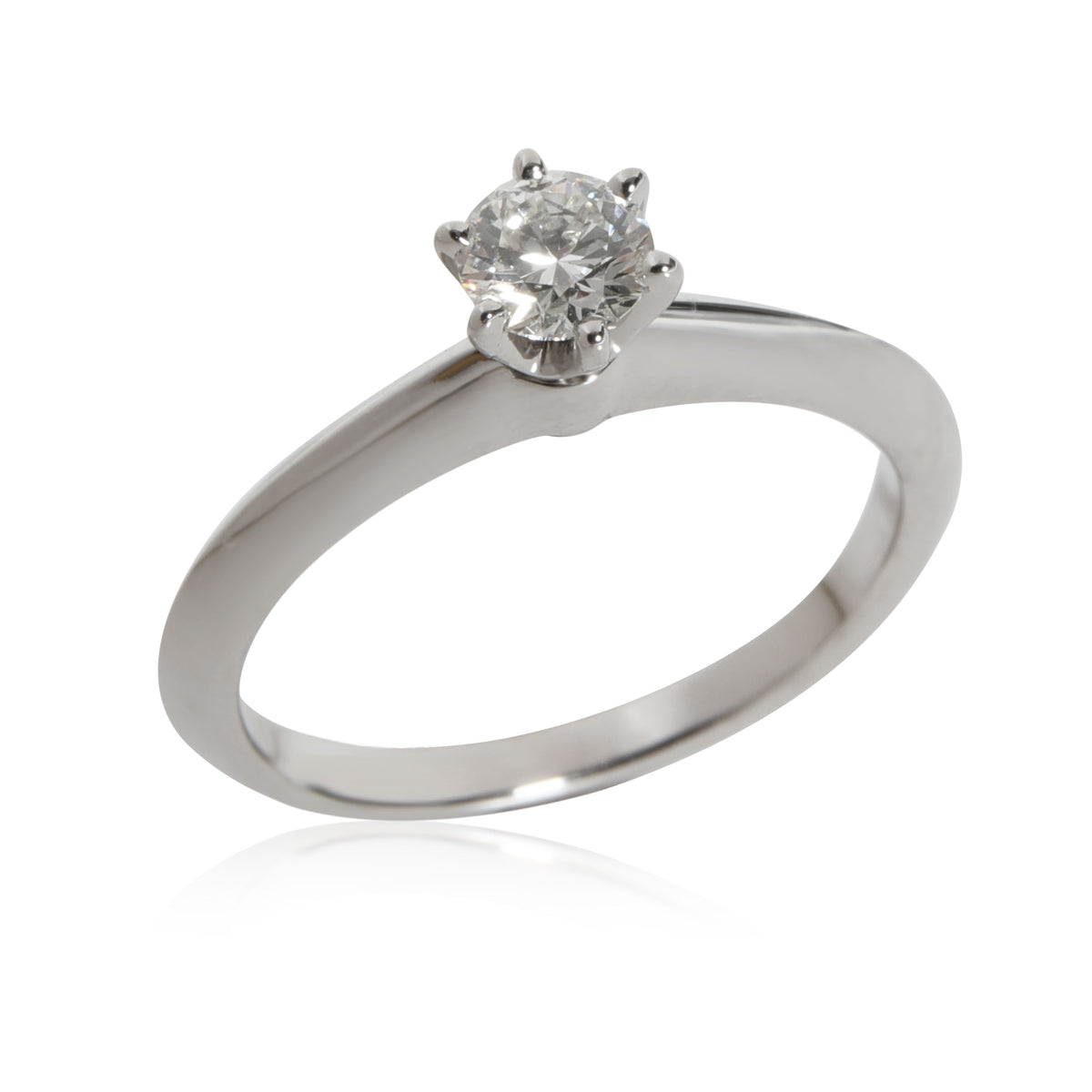 Tiffany & Co. Diamond Engagement Ring in Platinum I VS2 0.25 CTW