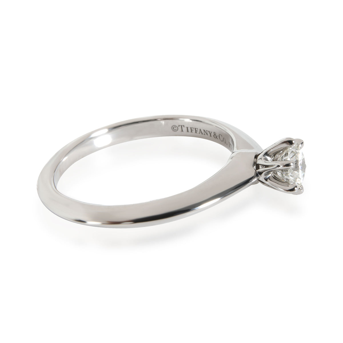 Tiffany & Co. Diamond Engagement Ring in Platinum I VS2 0.25 CTW