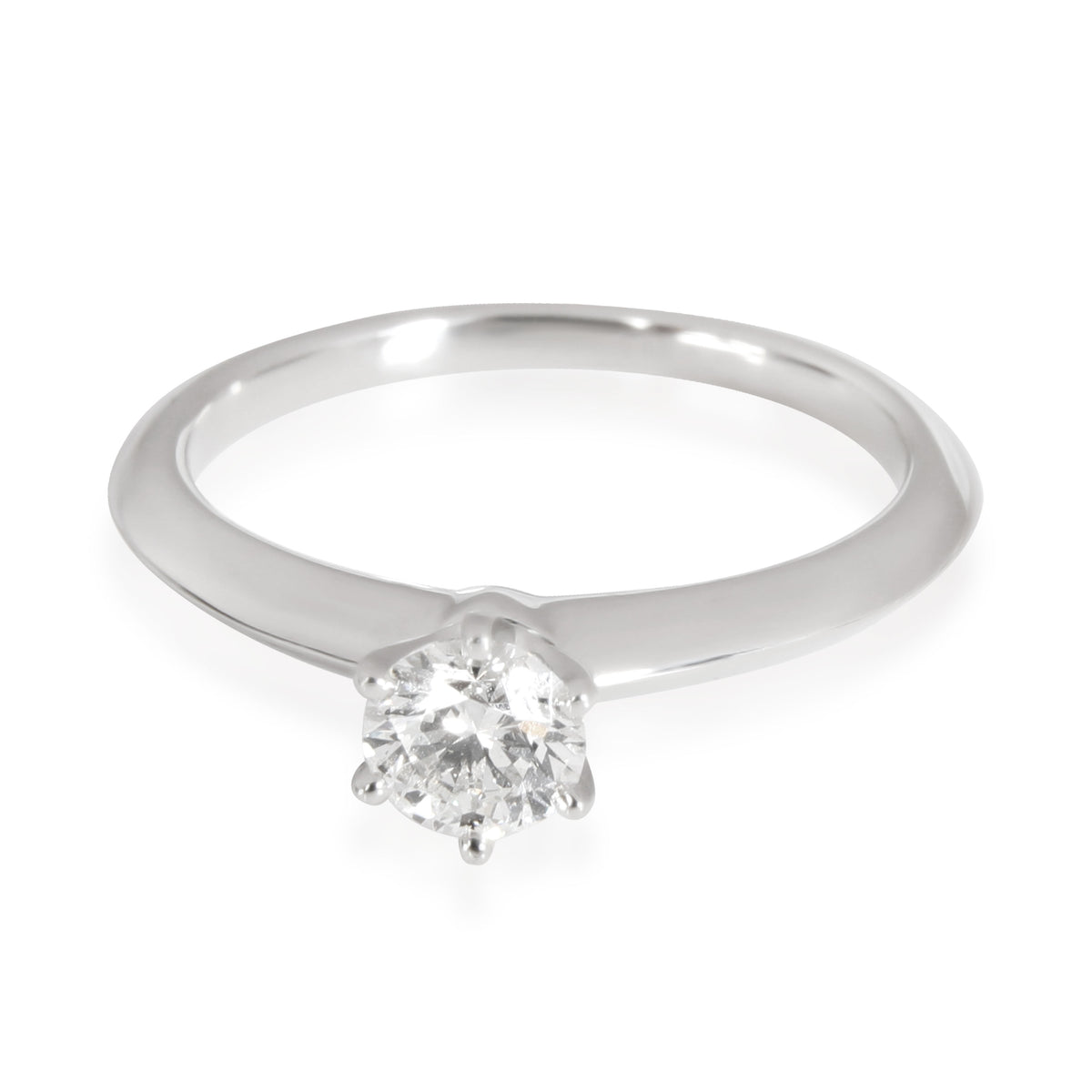 Tiffany & Co. Diamond Engagement Ring in Platinum Platinum H VS1 0.41 CTW