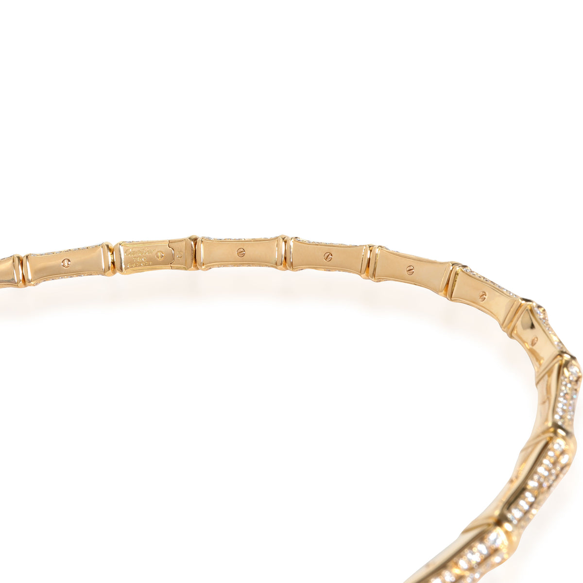 Cartier bamboo online necklace