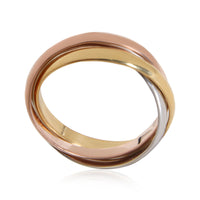 Cartier Trinity Ring in 18k 3 Tone Gold