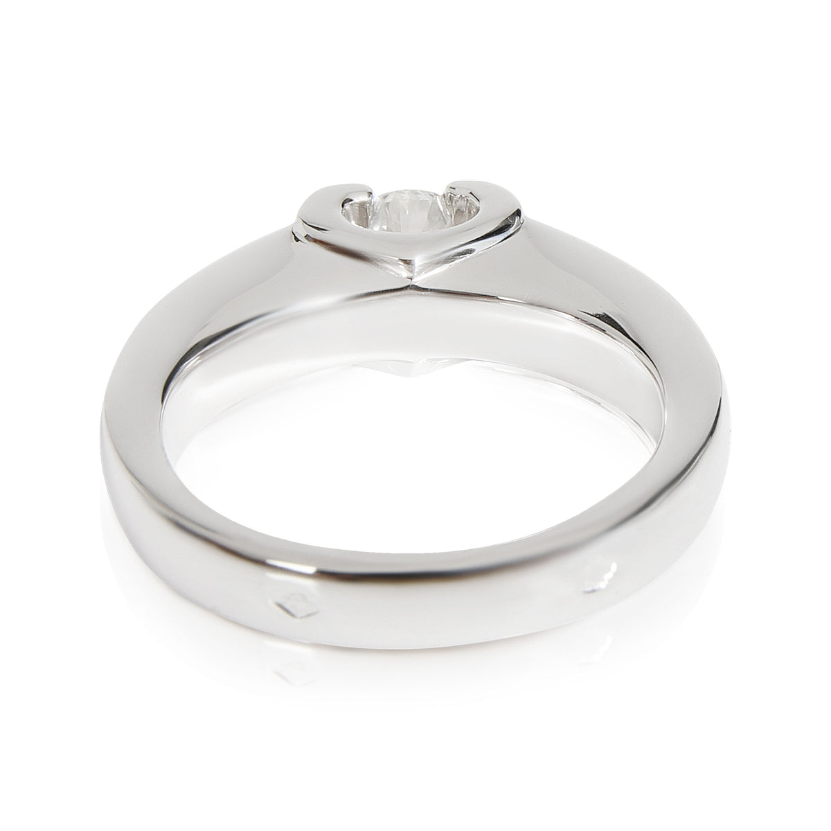 Cartier Love and Symbols Diamond Engagement Ring in Platinum F VVS2 0.3