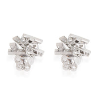 Graff Threads Diamond Stud Earring in 18K White Gold 1.80 CTW