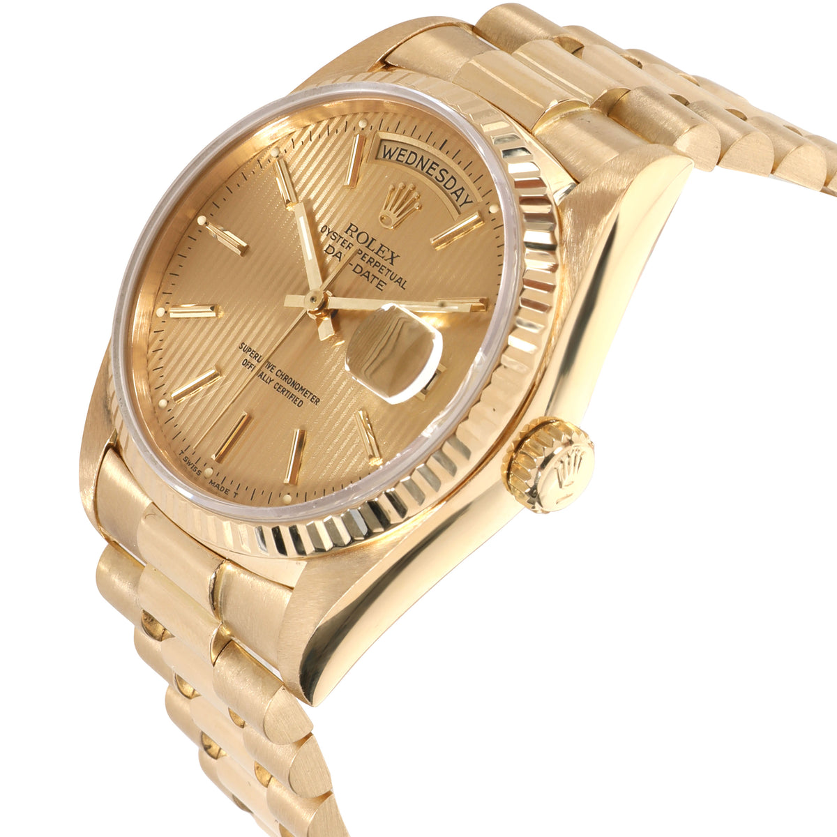 Rolex Day-Date 18038 Mens Watch in 18kt Yellow Gold