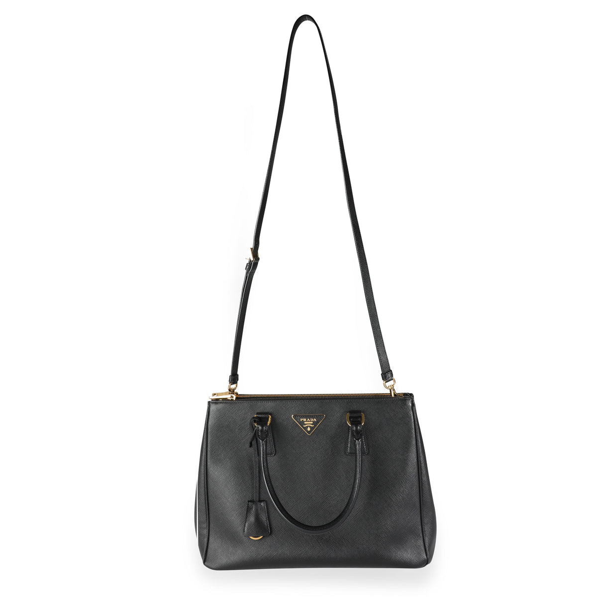 Prada - Galleria Large Saffiano Leather Tote Nero