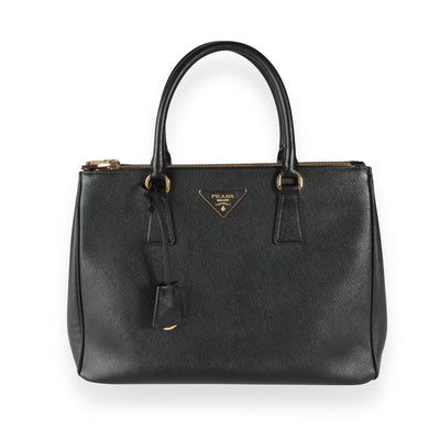 Prada Nero Saffiano Lux Large Galleria Tote