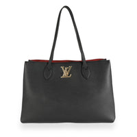 Louis Vuitton Black Calfskin Lockme Shopper