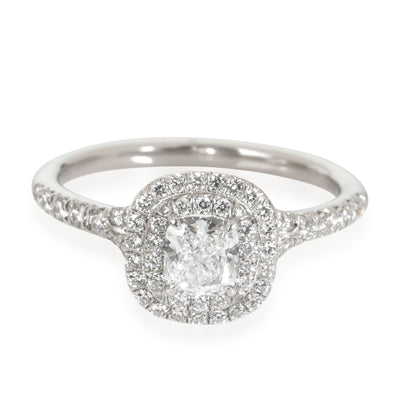 Tiffany & Co. Soleste Diamond Engagement Ring in  Platinum D VVS2 0.82 CTW