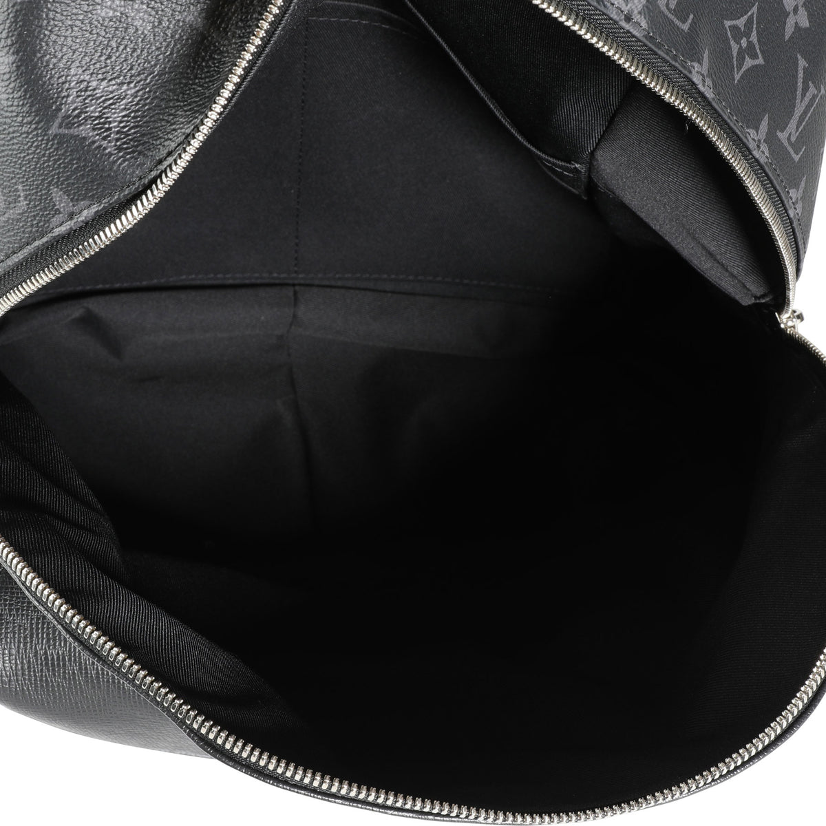 Louis Vuitton Black Taiga Leather & Monogram Eclipse Canvas