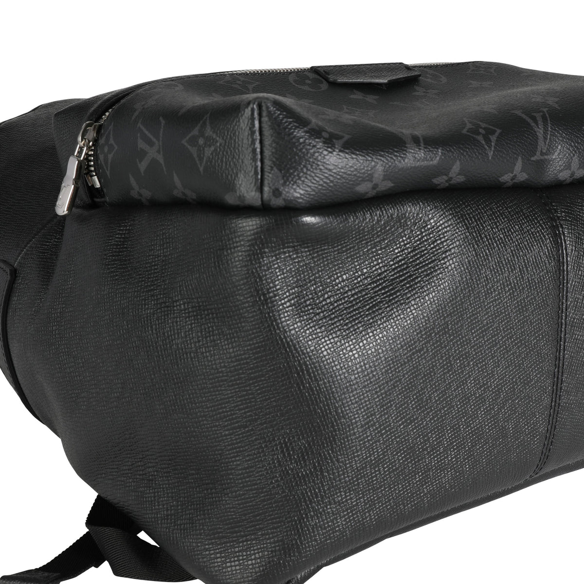 Louis Vuitton Black Monogram Eclipse & Taiga Discovery Backpack ref.639418  - Joli Closet