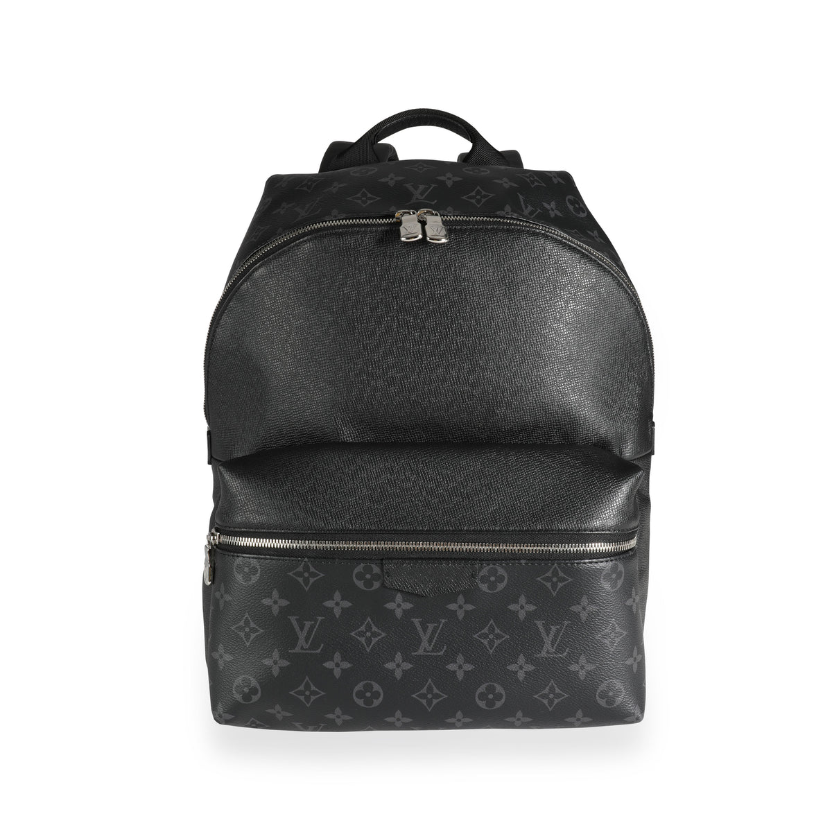 Louis Vuitton Black Monogram Eclipse Canvas & Taiga Leather Discovery Backpack