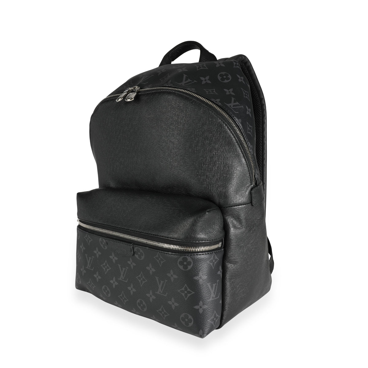 LOUIS VUITTON Black Taiga Leather Discovery PM Backpack