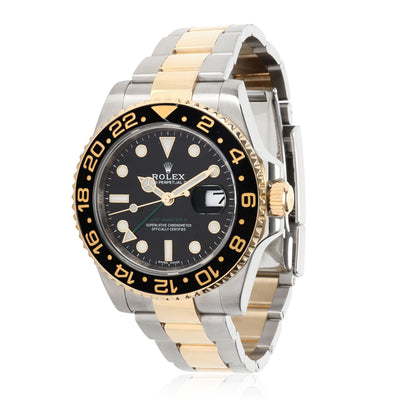 Rolex GMT Master II 116713LN Men's Watch in 18kt Stainless Steel/Yellow Gold
