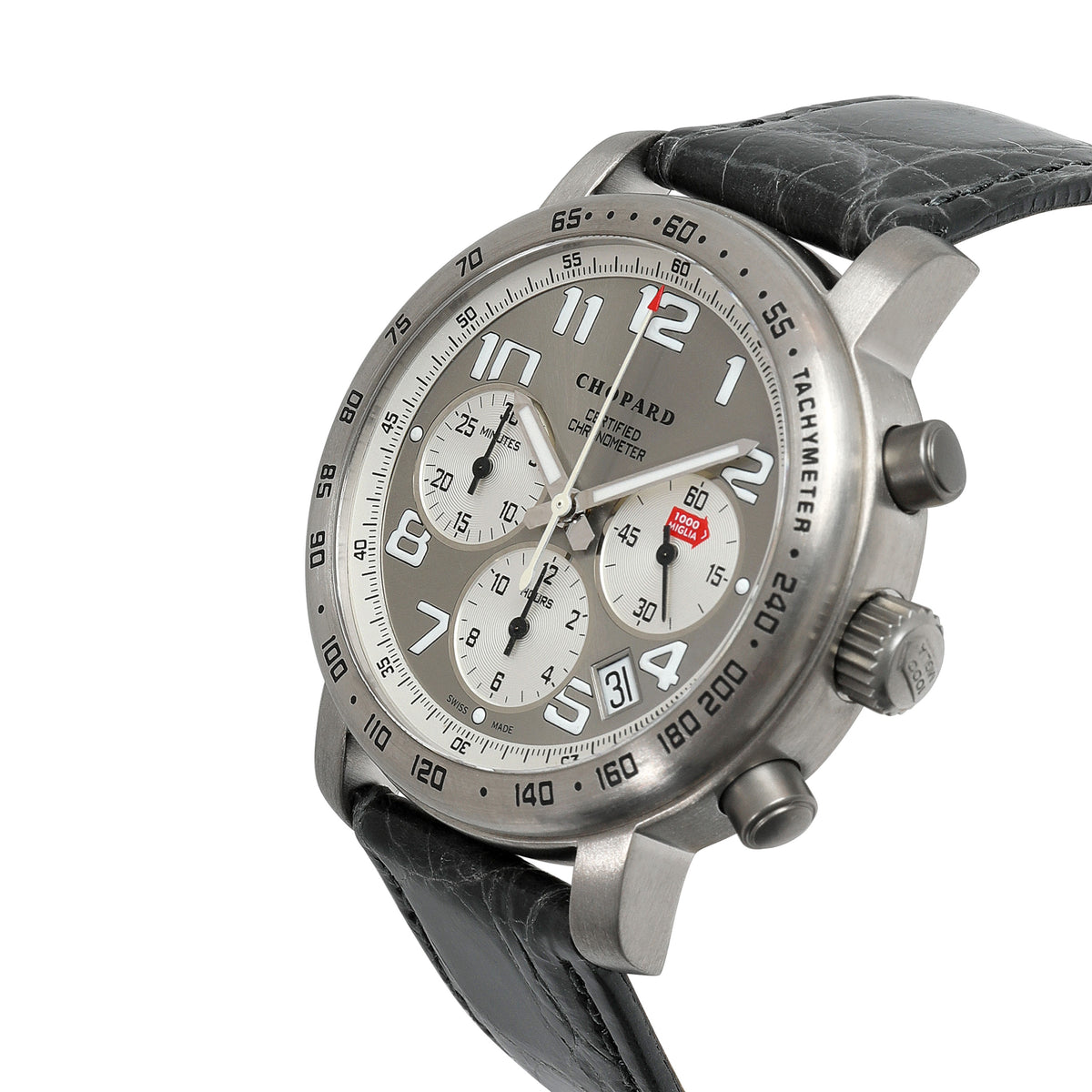 Chopard Mille Miglia Racing Silver 16 8915 Men s Watch in Titanium