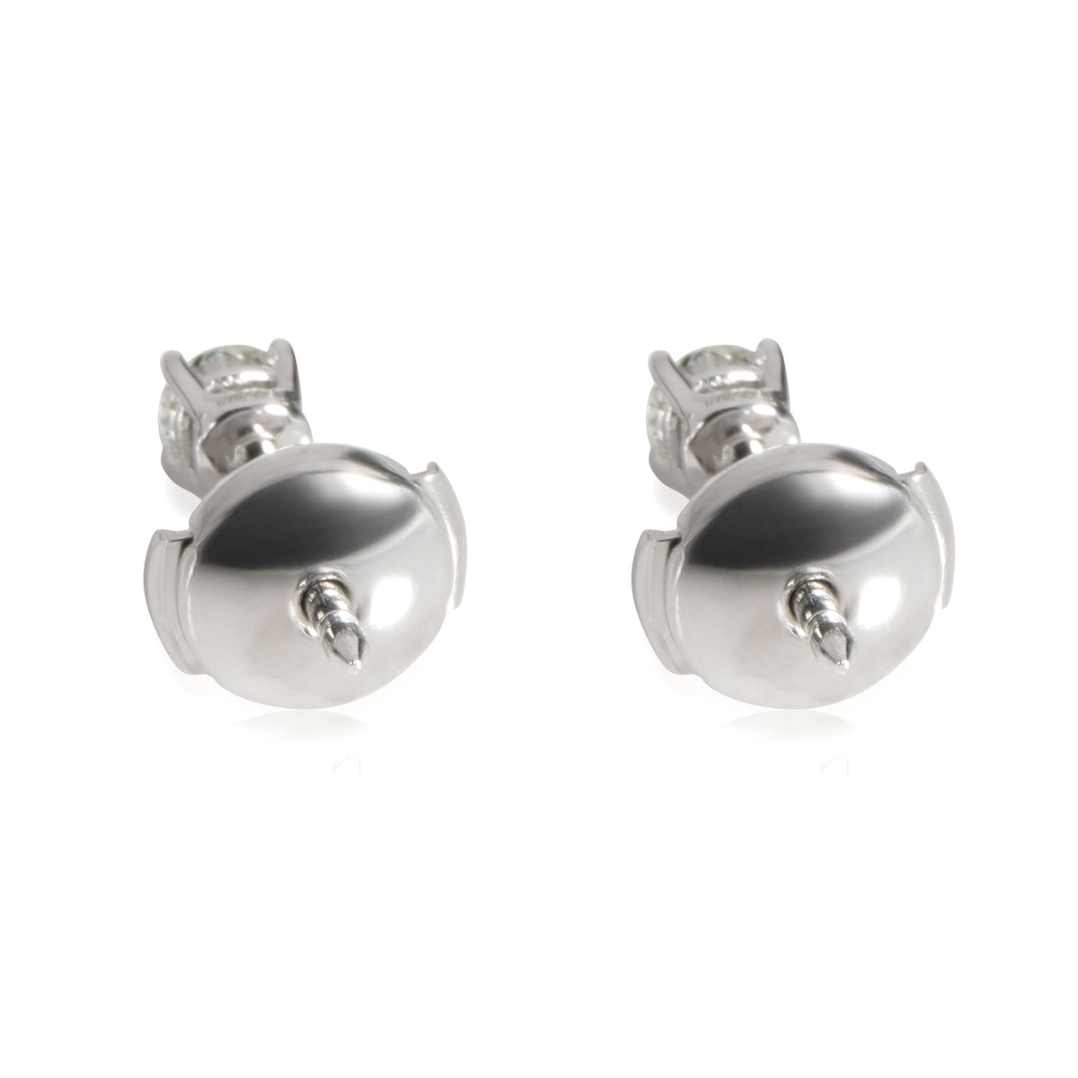 Tiffany & Co. Diamond Stud Earring in Platinum EF VS 0.36 CTW