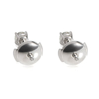 Tiffany & Co. Diamond Stud Earring in Platinum EF VS 0.36 CTW