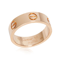 Cartier Love Ring in 18K Pink Gold