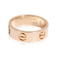 Cartier Love Ring in 18K Pink Gold