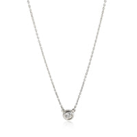 Tiffany & Co. Elsa Peretti Diamond by the Yard Necklace in 18K Gold 0.17 CTW