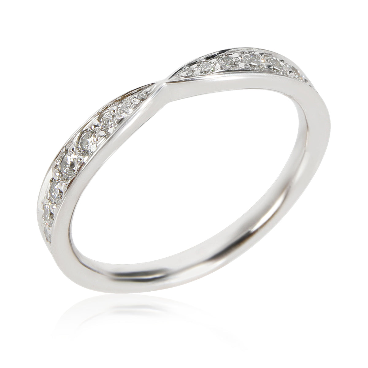 Tiffany & Co. Harmony Diamond Wedding Band in Platinum 0.23 CTW