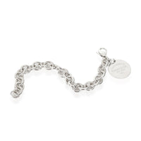 Return To Tiffany Round Tag Bracelet in sterling Sterling Silver