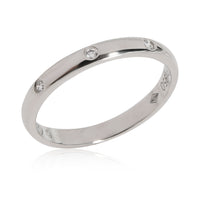 Cartier 1895 Diamond Wedding Band in  Platinum 0.03 CTW