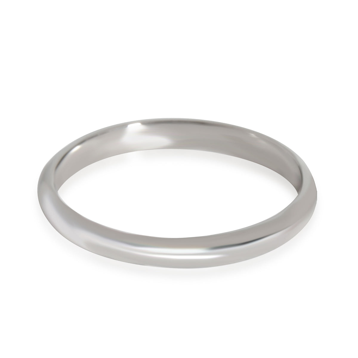 Cartier 1895 Plain Wedding Band in  Platinum