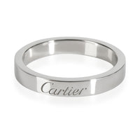 Cartier C de Cartier Wedding Band in  Platinum