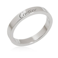 Cartier C de Cartier Wedding Band in  Platinum