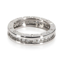 Bulgari B Zero 1 Diamond Ring in 18K White Gold 0.45 CTW