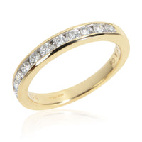 Tiffany & Co. Channel Diamond Wedding Band in 18 Yellow Gold 0.33 CTW