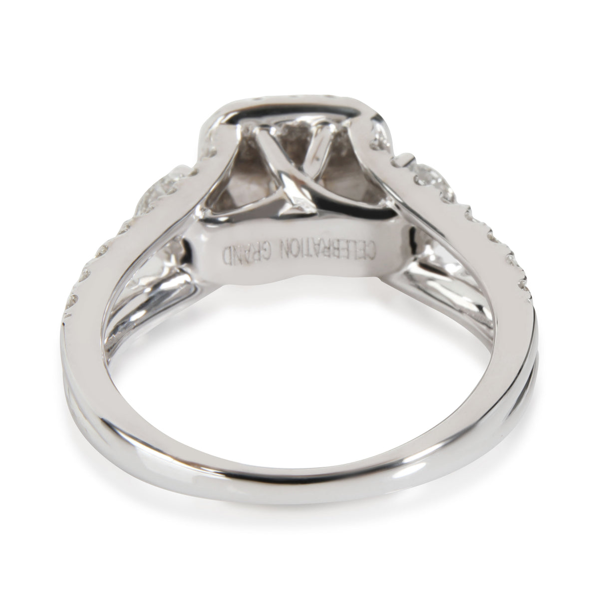 Celebration Diamond Engagement Ring in 14K White Gold G-H SI2 1.85 CTW