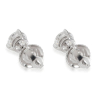 3 Prong Diamond Stud Earring in  Platinum D VS1 0.82 CTW