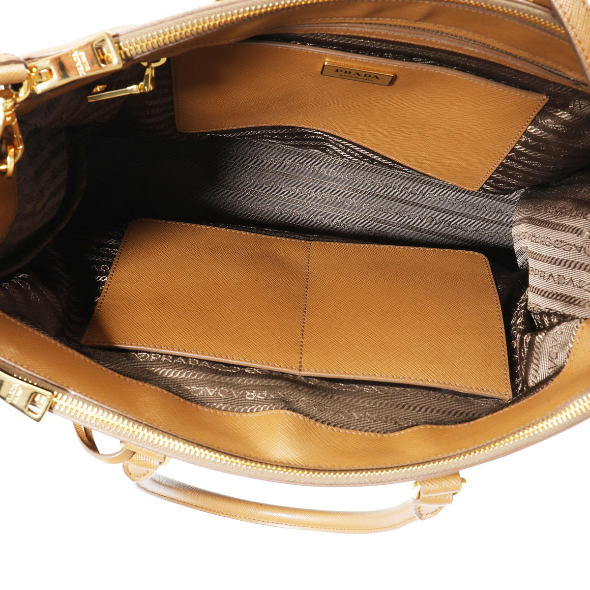 Prada Saffiano Galleria Bag Small Cerise in Saffiano Leather with