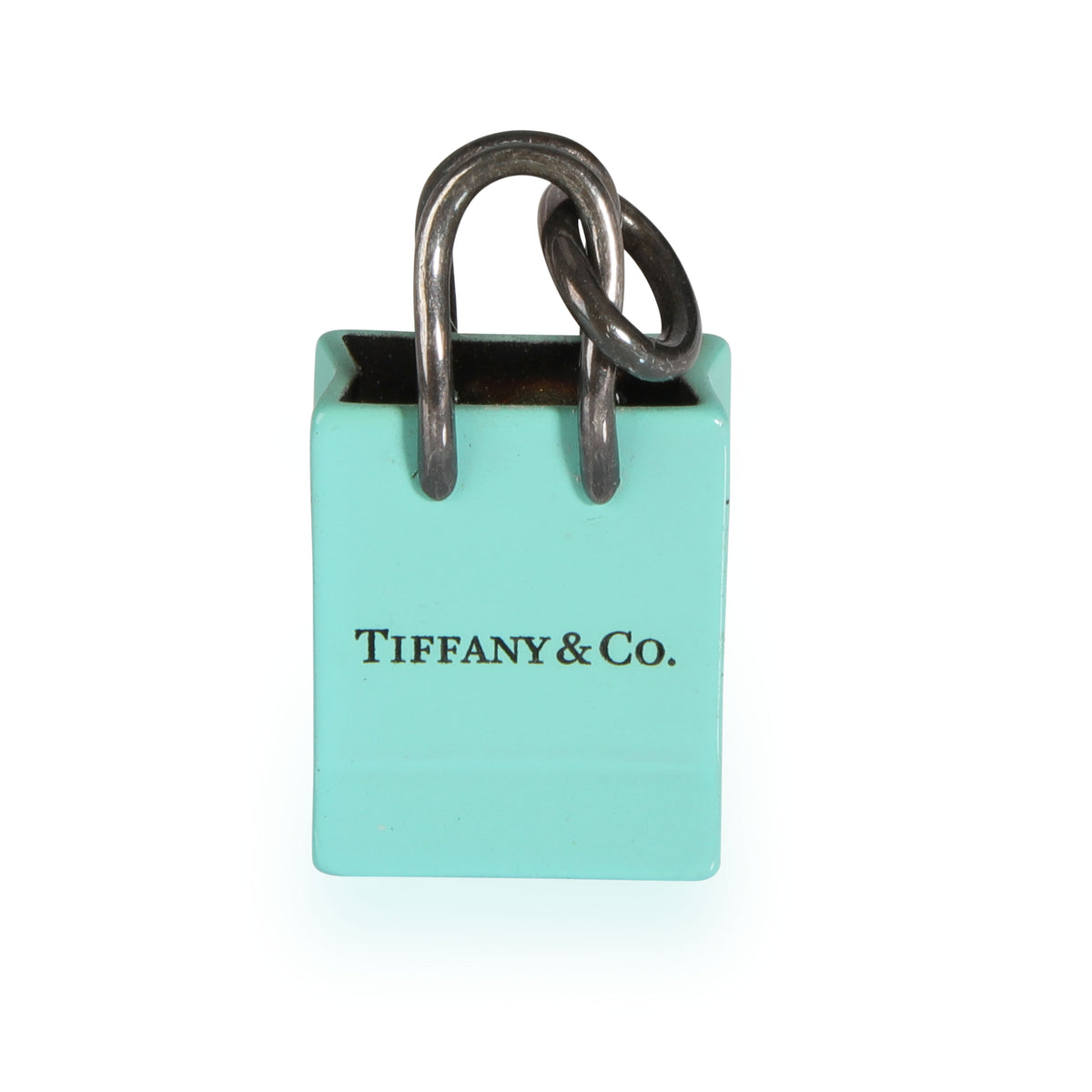 Tiffany & Co. Shopping Bag Charms in  Sterling Silver