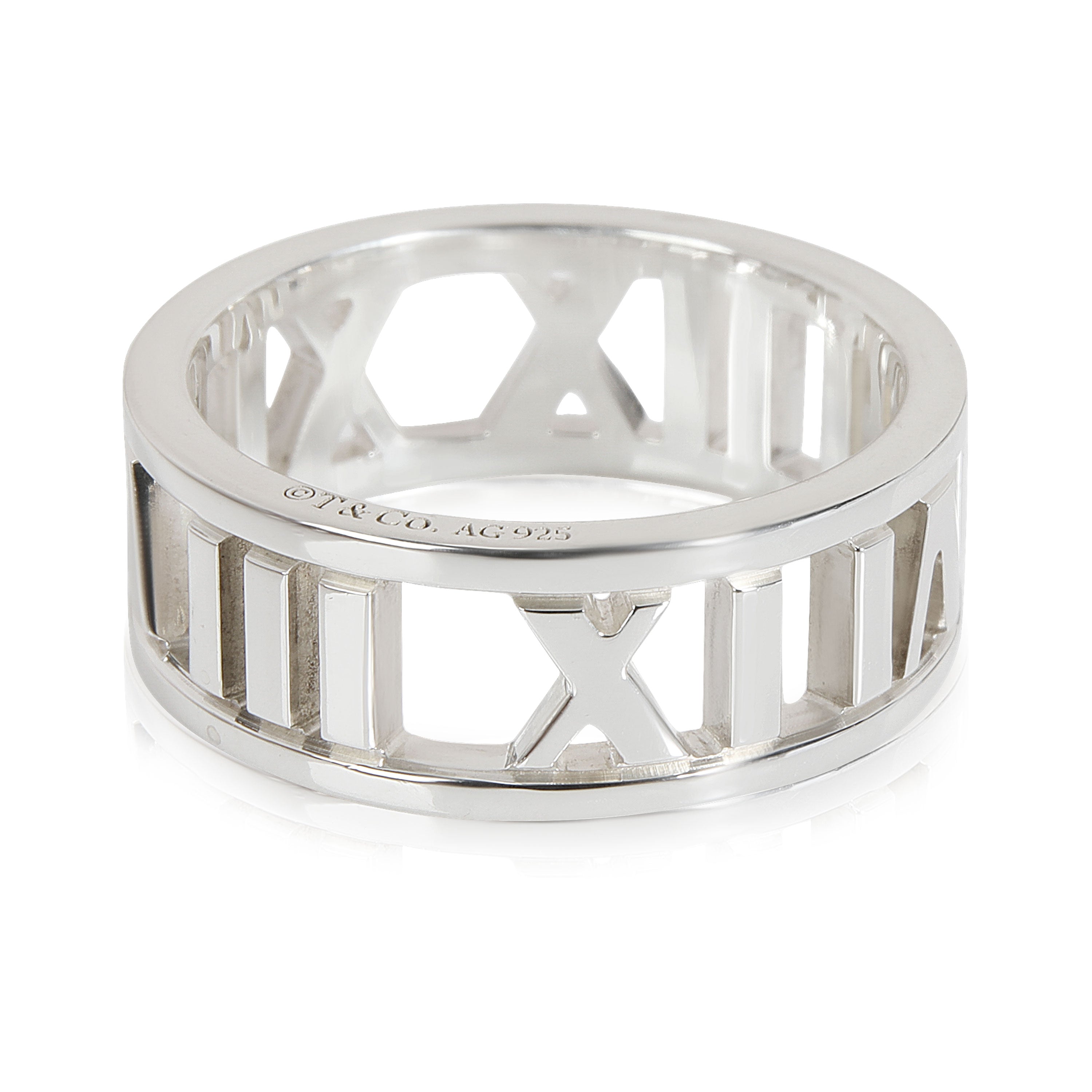 Tiffany Pierced Atlas Ring in Sterling Silver myGemma