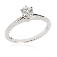 Tiffany & Co. Diamond Engagement Ring in Platinum I VVS2 0.38 CTW