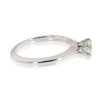 Tiffany & Co. Diamond Engagement Ring in Platinum I VVS2 0.38 CTW