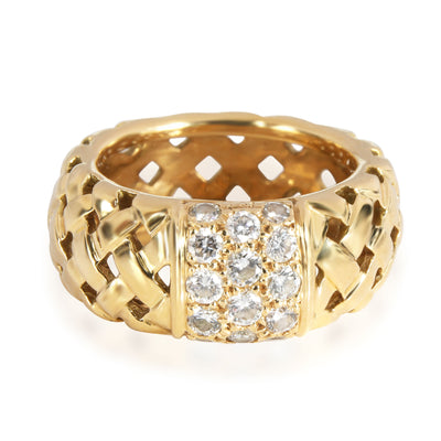 Tiffany & Co. Vannieres Diamond Ring in 18K Yellow Gold 0.65 CTW